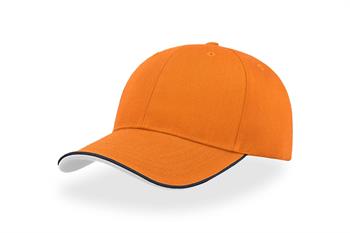 CAP ZOOM PIPING SANDWICH ARANCIO