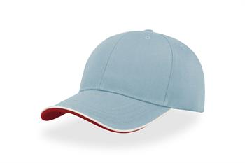 CAP ZOOM PIPING SANDWICH AZZURRO