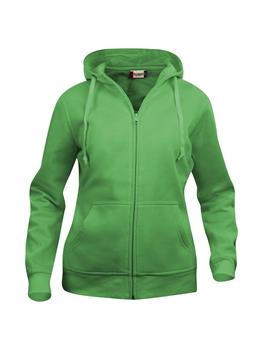 BASIC HOODY F/ZIP LADY VERDE ACIDO 60