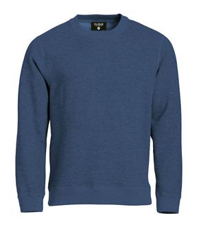 CLIQUE CLASSIC ROUNDNECK BLU MELANGE 565