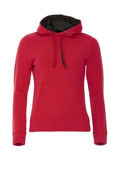 CLIQUE CLASSIC HOODY LADY ROSSO 35