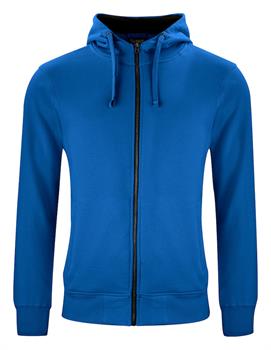 CLIQUE CLASSIC HOODY F/ZIP ROYAL 55