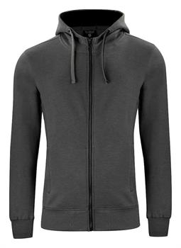 CLIQUE CLASSIC HOODY F/ZIP ANTRACITE 955