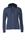 CLASSIC HOODY F/ZIP LADY BLU MELANGE 565