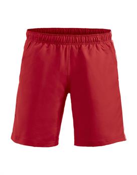 PANTALONCINO CLIQUE HOLLIS ROSSO/BIANCO 35/00