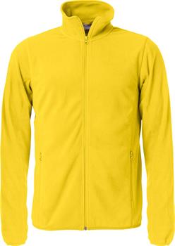 BASIC MICRO FLEECE JACKET GIALLO 10